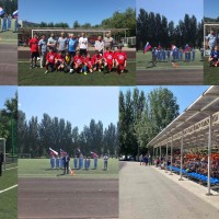 В парке им. Ю.А. Гагарина сегодня состоялось яркое спортивное событие  - открытие районного этапа областного турнира по футболу среди дворовых команд «Лето с футбольным мячом».
