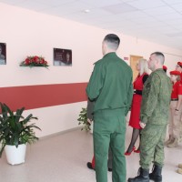В преддверии  дня памяти воинов-интернационалистов, военный комиссариат Промышленного района  принял участие в  мероприятии, организованном в школе № 49