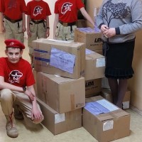  Накануне Дня защитника Отечества нашим воинам отправили 22 коробки гуманитарной помощи