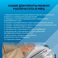 Отдельные виды документов, оформленных жителями Самарской области в электронном виде через портал Госуслуги, можно получить в МФЦ