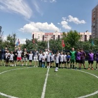"Солнечный"  отметил День России футбольным турниром