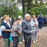 В парке им. Ю. А. Гагарина прошел торжественный митинг, посвященный 113-й годовщине образования ВВС России