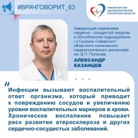 Почему инфекции увеличивают риск сердечно-сосудистых заболеваний