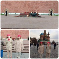 Наши юнармейцы в Москве