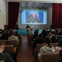 Интересная встреча студентов с представителем военного комиссариата Промышленного района прошла сегодня в Самарском техникуме авиационного и промышленного машиностроения имени Д. Козлова