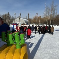 Команда Промышленного района приняла участие в спортивном празднике «Зимние старты»