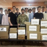 В школе №49 прошла акция поддержки военнослужащих СВО
