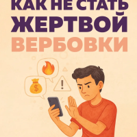 Как не стать жертвой вербовки? Самое важное — в карточках