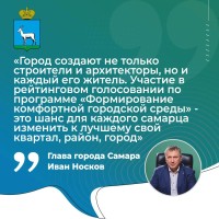 Продолжается голосование за благоустройство территорий по программе «Формирование комфортной городской среды»