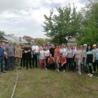 Прошёл субботник на озере Сабур
