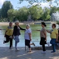  Делимся с вами фото и расписанием тренировок по общефизической подготовке и скандинавской ходьбе
