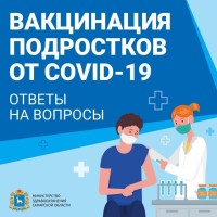 Ответы на вопросы о вакцинации подростков от COVID-19 