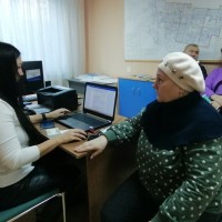 Выездной прием для жителей района провели сегодня сотрудники МФЦ в ресурсном центре «Мой дом» по ул. Стара-Загора, 114. 