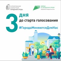 15 апреля на федеральной платформе «Городская среда» традиционно стартует Всероссийское голосование за общественные территории