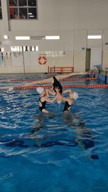 Сборная команда «Самара-1» победила во всех видах программ в Первенстве и Чемпионате Самарской области по синхронному плаванию #6