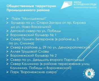 Продолжается отбор общественных пространств для Всероссийского онлайн-голосования за новые объекты благоустройства  #1