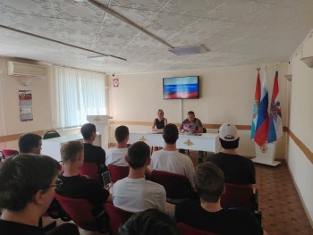 Сотрудники военного комиссариата Промышленного района провели брифинг по поступлению в ВУЗы МО РФ #2