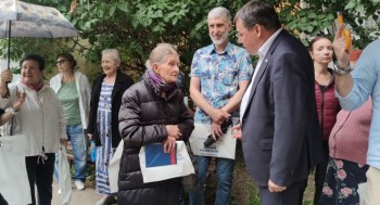 Сразу  в двух микрорайонах по адресам ул. 22 Партсъезда, д. 186 и ул. Победы, д. 99 прошли масштабные мероприятия проекта «Наш двор-район-город» #2