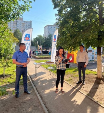 Вместе делаем лучшее будущее города: проект «Наш двор-район-город» - во дворе по адресу Московское шоссе, 276! #2