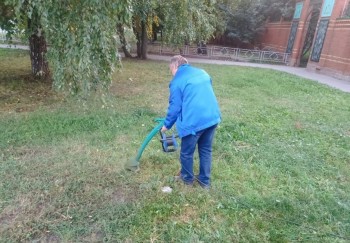 К сентябрьскому общегородскому субботнику  присоединились сотрудники объектов потребительского рынка #2