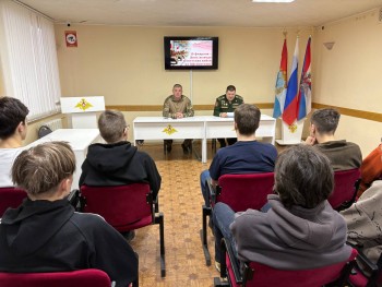 В военном комиссариате Промышленного района прошел час Мужества  «Афганистан - память» #2