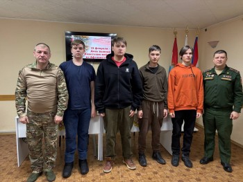 В военном комиссариате Промышленного района прошел час Мужества  «Афганистан - память» #3