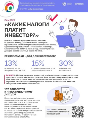 Всероссийская просветительская эстафета по финансовой грамотности «Мои финансы» #1