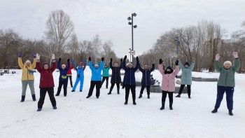 Расписание занятий по общефизической подготовке и скандинавской ходьбе в парках и скверах нашего района на март #1
