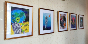 Космос в детских рисунках: творчество, вдохновлённое звёздами #3