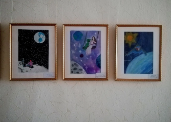 Космос в детских рисунках: творчество, вдохновлённое звёздами #4