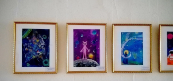 Космос в детских рисунках: творчество, вдохновлённое звёздами #5