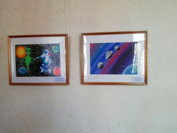 Космос в детских рисунках: творчество, вдохновлённое звёздами #6