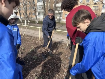 Сегодня стартовал первый весенний субботник #4