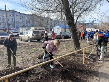 Сегодня стартовал первый весенний субботник #3