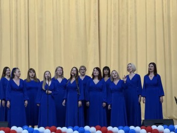 Трогательный концерт для наших защитников, находящимся на восстановлении, и их близких, прошел в военном санатории «Волга» #1