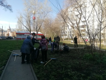 Солнечный субботник в Первом Приволжском #7