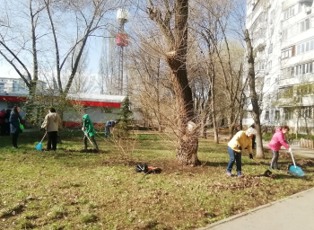 Солнечный субботник в Первом Приволжском #5
