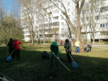 Солнечный субботник в Первом Приволжском #3