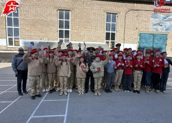 Юные патриоты приняли присягу 