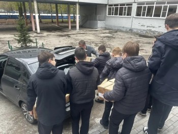 В школе №49 прошла акция поддержки военнослужащих СВО #2