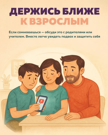 Как не стать жертвой вербовки? Самое важное — в карточках #3