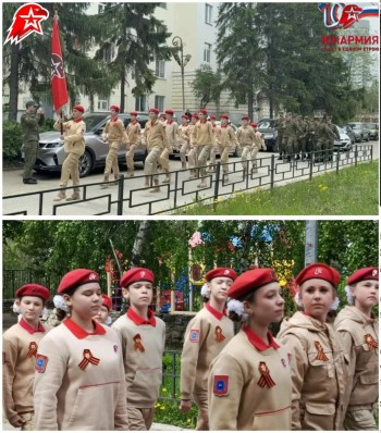 Парад в честь ветерана: дань уважения и памяти #1