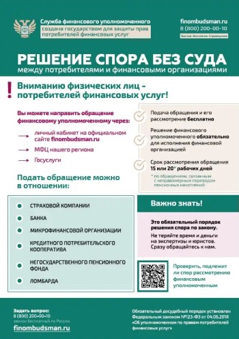 Кто такой финансовый уполномоченный и как он сможет вам помочь? #8