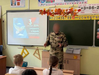 «Прерванный урок». Школы района присоединились ко Всероссийским акциям памяти, посвященные Дню солидарности в борьбе с терроризмом #1