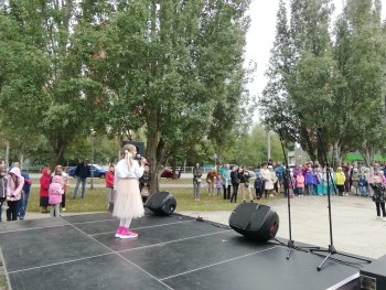 Сегодня в парке "Воронежские озёра" прошла районная  концертно-игровая программа, посвященная Дню города Самара. #11