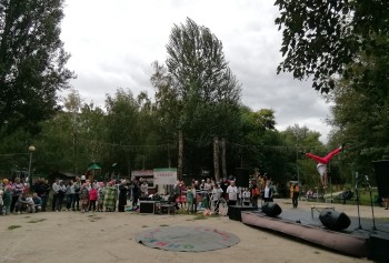 Сегодня в парке "Воронежские озёра" прошла районная  концертно-игровая программа, посвященная Дню города Самара. #18