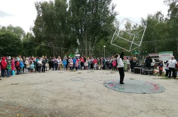 Сегодня в парке "Воронежские озёра" прошла районная  концертно-игровая программа, посвященная Дню города Самара. #19