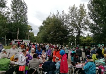 Сегодня в парке "Воронежские озёра" прошла районная  концертно-игровая программа, посвященная Дню города Самара. #22
