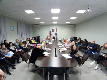В Промышленном районе прошел обучающий семинар для председателей советов МКД на тему: «Работа в системе ГИС ЖКХ». #1