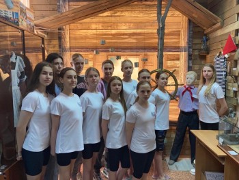   В Самаре находится делегация спортсменов из Донецкой народной Республики, которые тренируются вместе со спортсменками школы №154 #1